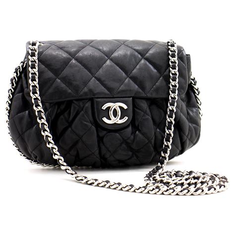 chanel with chain|chanel chain around bag.